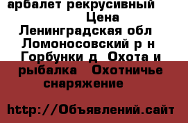 арбалет рекрусивный hori-zone-rage-x › Цена ­ 8 000 - Ленинградская обл., Ломоносовский р-н, Горбунки д. Охота и рыбалка » Охотничье снаряжение   